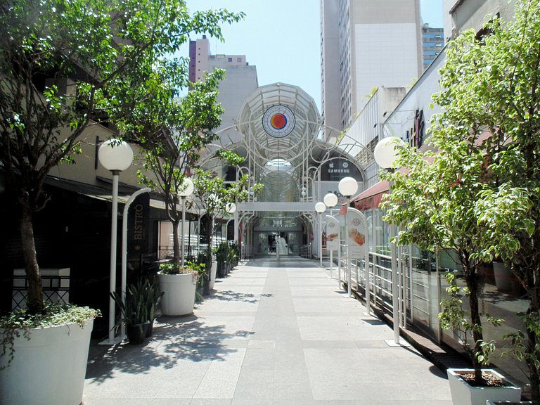 Downtown Flat / Batel / 24 hours Street - 1120