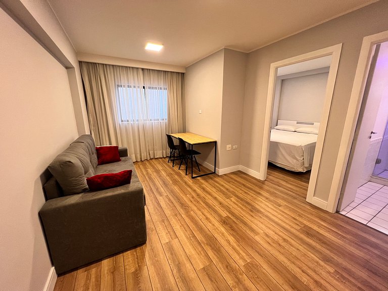 Flat in Downtown / Batel / Street 24 horas - 240