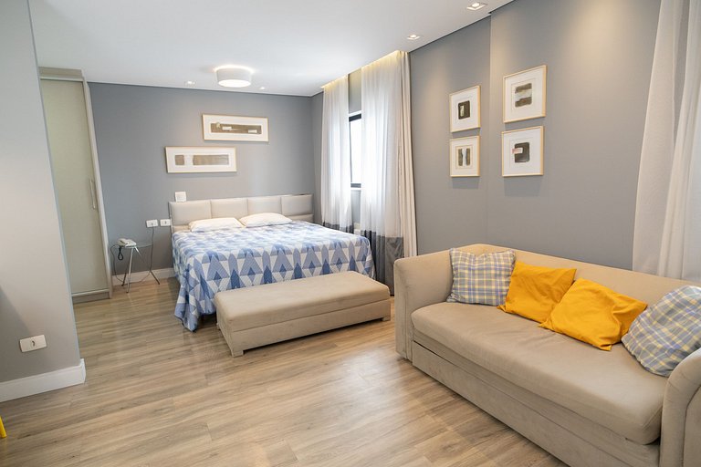 Lindo apartamento Centro/Batel/Rua 24 Horas - 1460