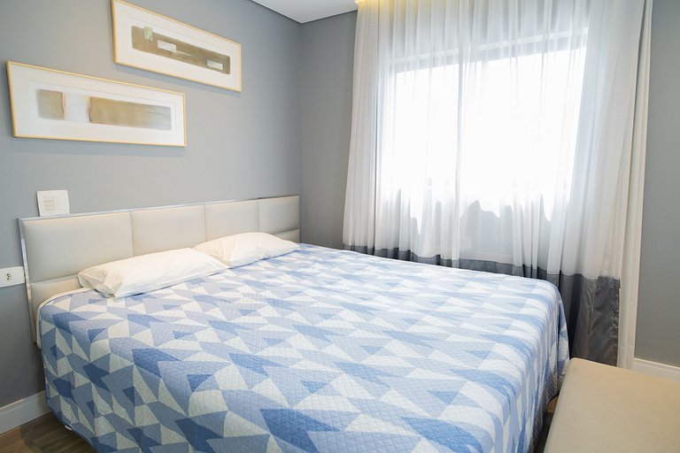 Lindo apartamento Centro/Batel/Rua 24 Horas - 1460