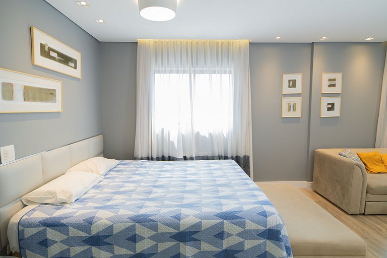 Lindo apartamento Centro/Batel/Rua 24 Horas - 1460