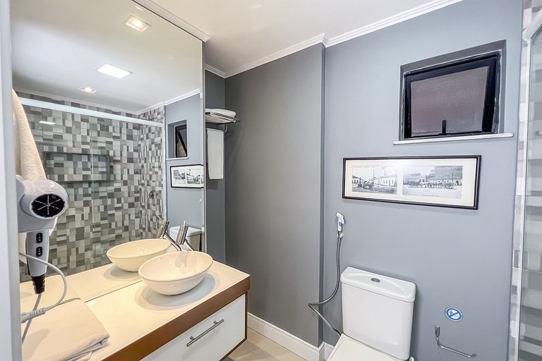 Lindo apartamento Centro/Batel/Rua 24 Horas - 1460