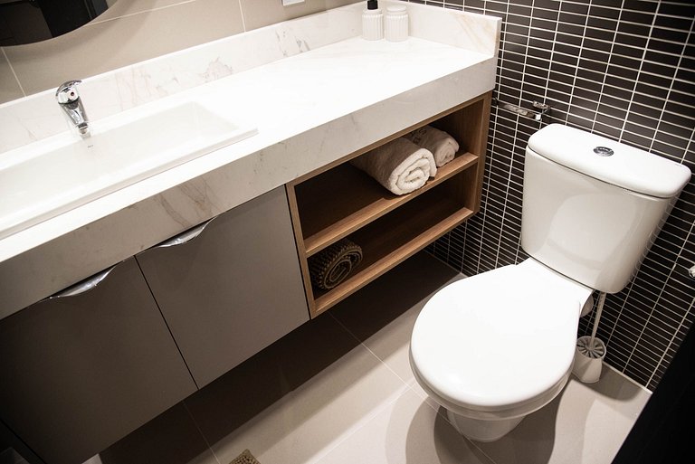 Modern apartment at Batel/Japan Square - HSB 767