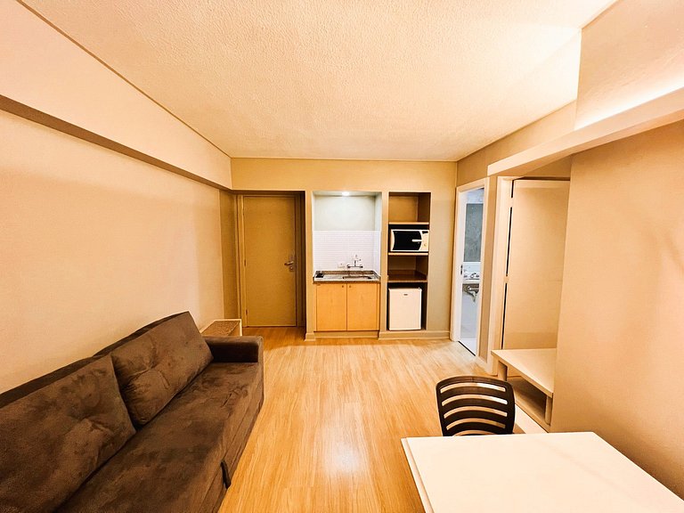 Flat Centro/Rua 24h — Batel 10 min. by foot