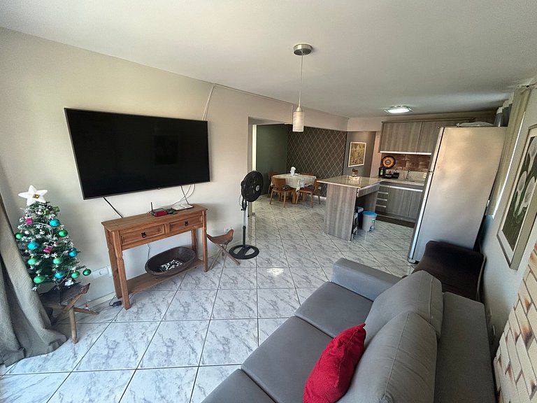 Spacious apartment in a seaside residential building