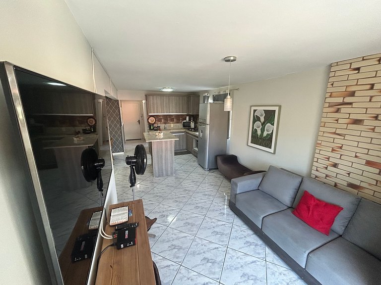 Spacious apartment in a seaside residential building