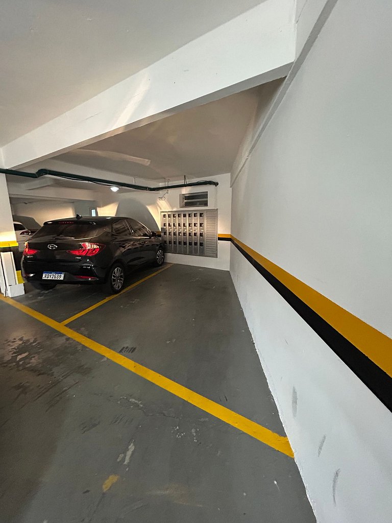 Spacious apartment in a seaside residential building