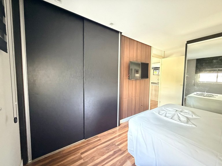 Charmoso Flat Batel/Rua 24 Horas - 260