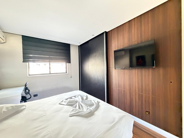 Charmoso Flat Batel/Rua 24 Horas - 260