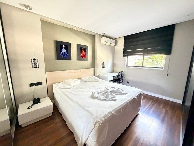 Charmoso Flat Batel/Rua 24 Horas - 260